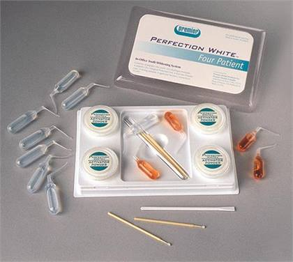 Perfection White Whitening System, 35% Hydrogen Peroxide, In-Office 8-Arch Kit - Perfection White Whitening System, 35% Hydrogen Peroxide, In-Office 8-Arch Kit - Image 1