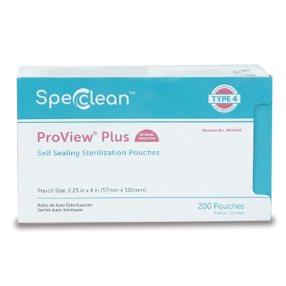 Proview Sterilization Pouch 2.25 in x 4 in 200/Bx thumbnail 7