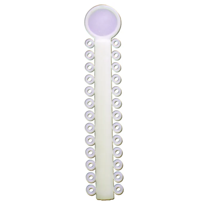 Ligature Ties Pearl White Bag of 40 image