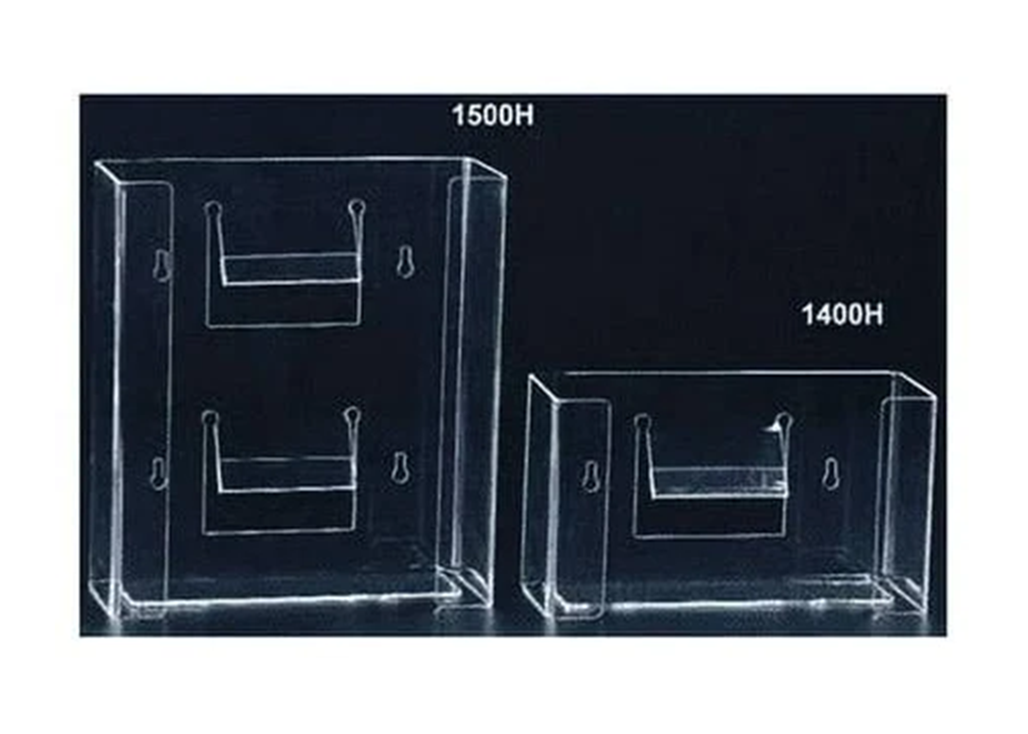 Plasdent - Glove Dispenser Single Horizontal, 1400H thumbnail 4