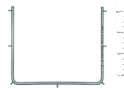 Rubber Dam Frame, 5", Child, 1/Pk, RDCF5 thumbnail 12