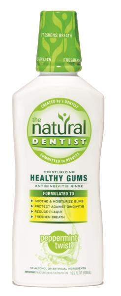 -Healthy Gums Oral Rinse 16.9oz - Orange Zest - -Healthy Gums Oral Rinse 16.9oz - Orange Zest - Image 1