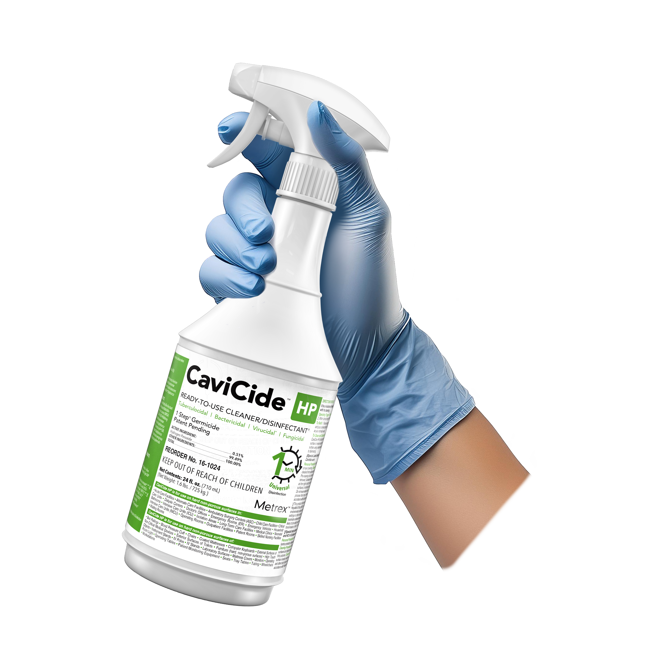 CaviCide HP Surface Liquid Cleaner & Disinfectant Spray Bottle 24 oz Ea thumbnail 6