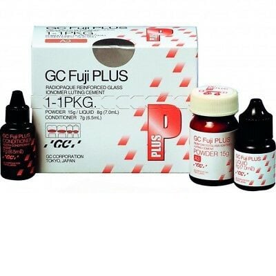 GC Fuji PLUS Powder / Liquid Cement White 1:1 Package Ea thumbnail 14