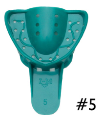 Impression Tray Green #5 Small Upper (12) - Impression Tray Green #5 Small Upper (12) - Image 1