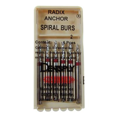Radix Spiral Burs #3 Pack of 6 - Radix Spiral Burs #3 Pack of 6 - Image 1