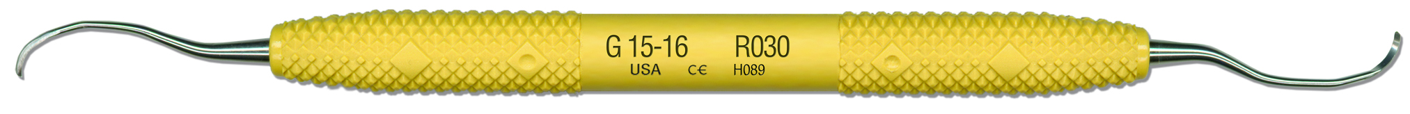 Amazing Gracey Curette, Double-Ended, 15/16, Yellow, 1/Pk, R030 thumbnail 13