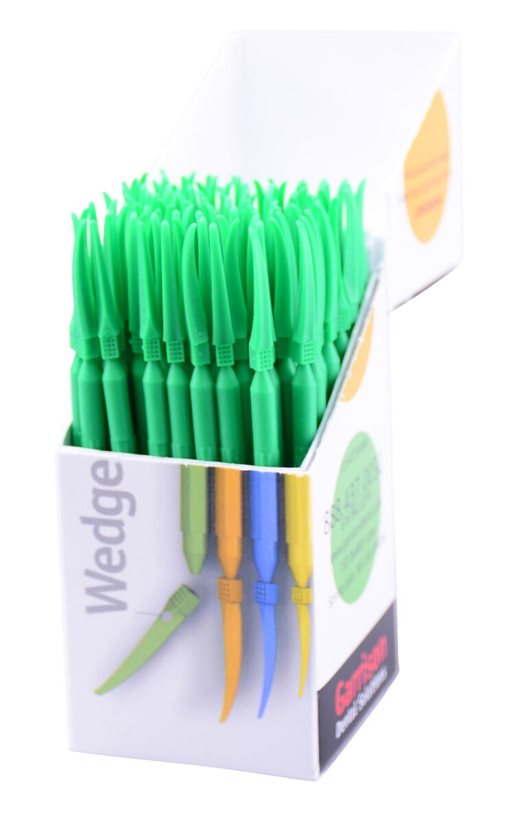 Wedge Wands Bulk Refill, Large, Green, 300/Pk, WGR thumbnail 6