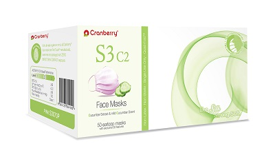 Cranberry S3 C2 Face Masks Pink 50/Bx ASTM Level 2, S3070P thumbnail 12