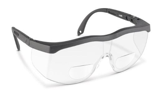 ND-X 1000 Magnifying Safety Glasses 2.5X product image