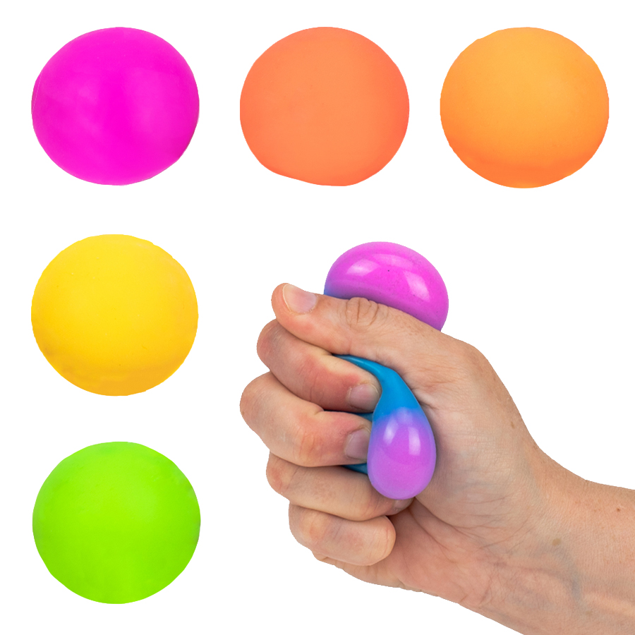 Toy Squeeze Balls Color Changing Assorted 50/Pk thumbnail 3
