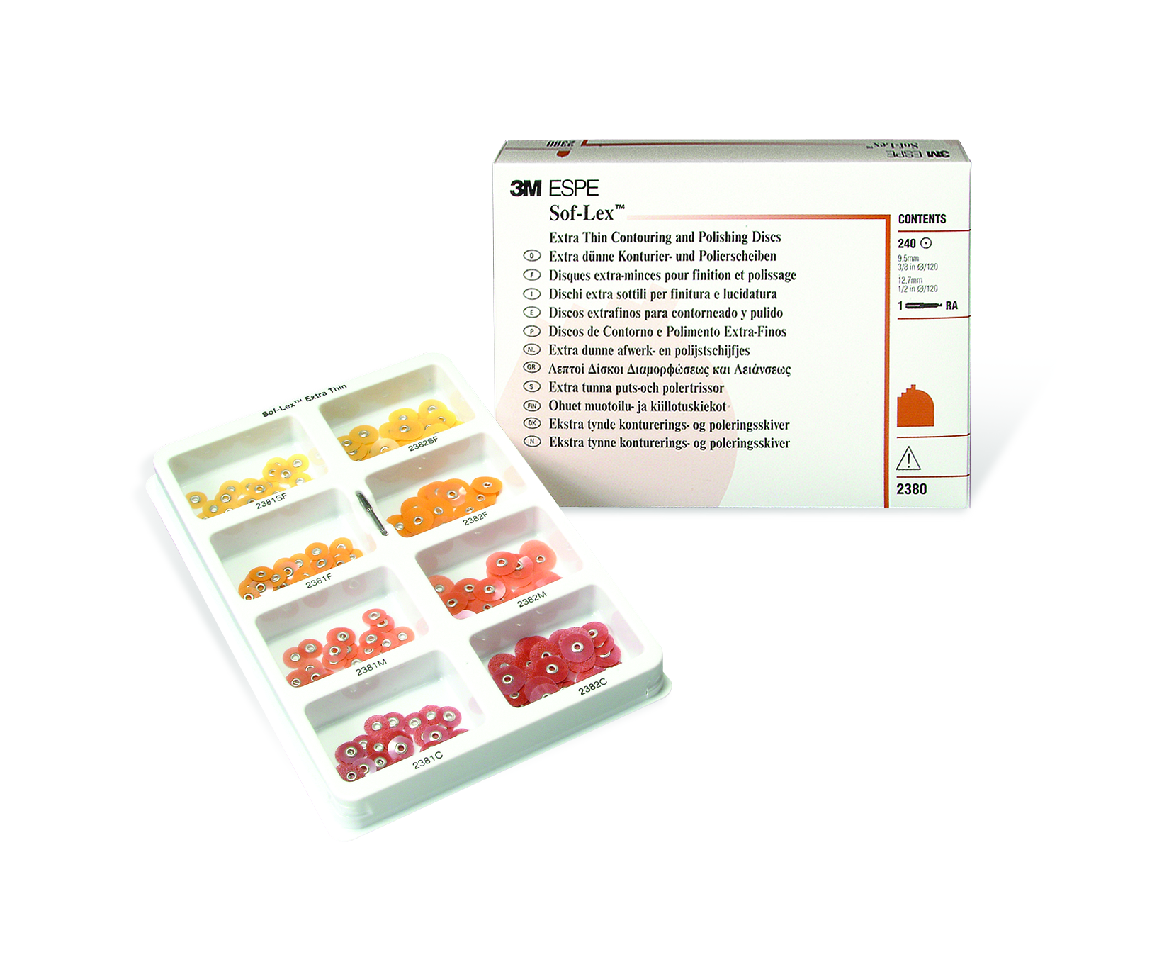 Sof-Lex Extra Thin Introductory Kit - Sof-Lex Extra Thin Introductory Kit - Image 1
