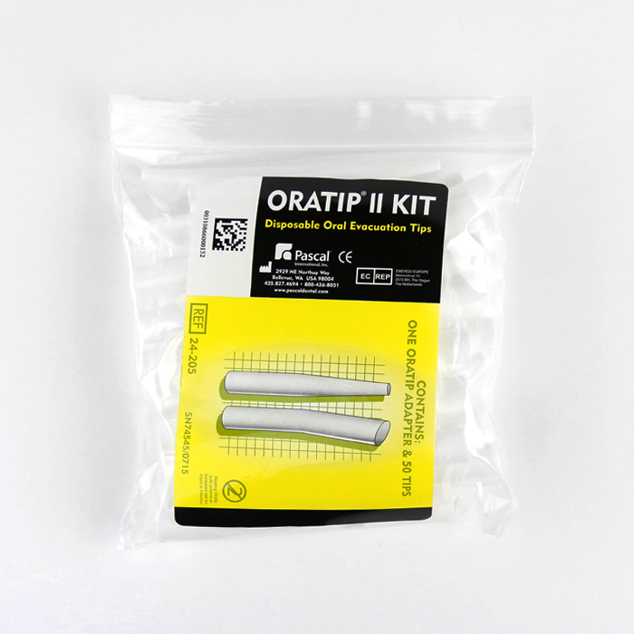 Oratip II, High-Volume Evacuator Tips, White, with Adapter, 50/Pk, 24-205 thumbnail 6