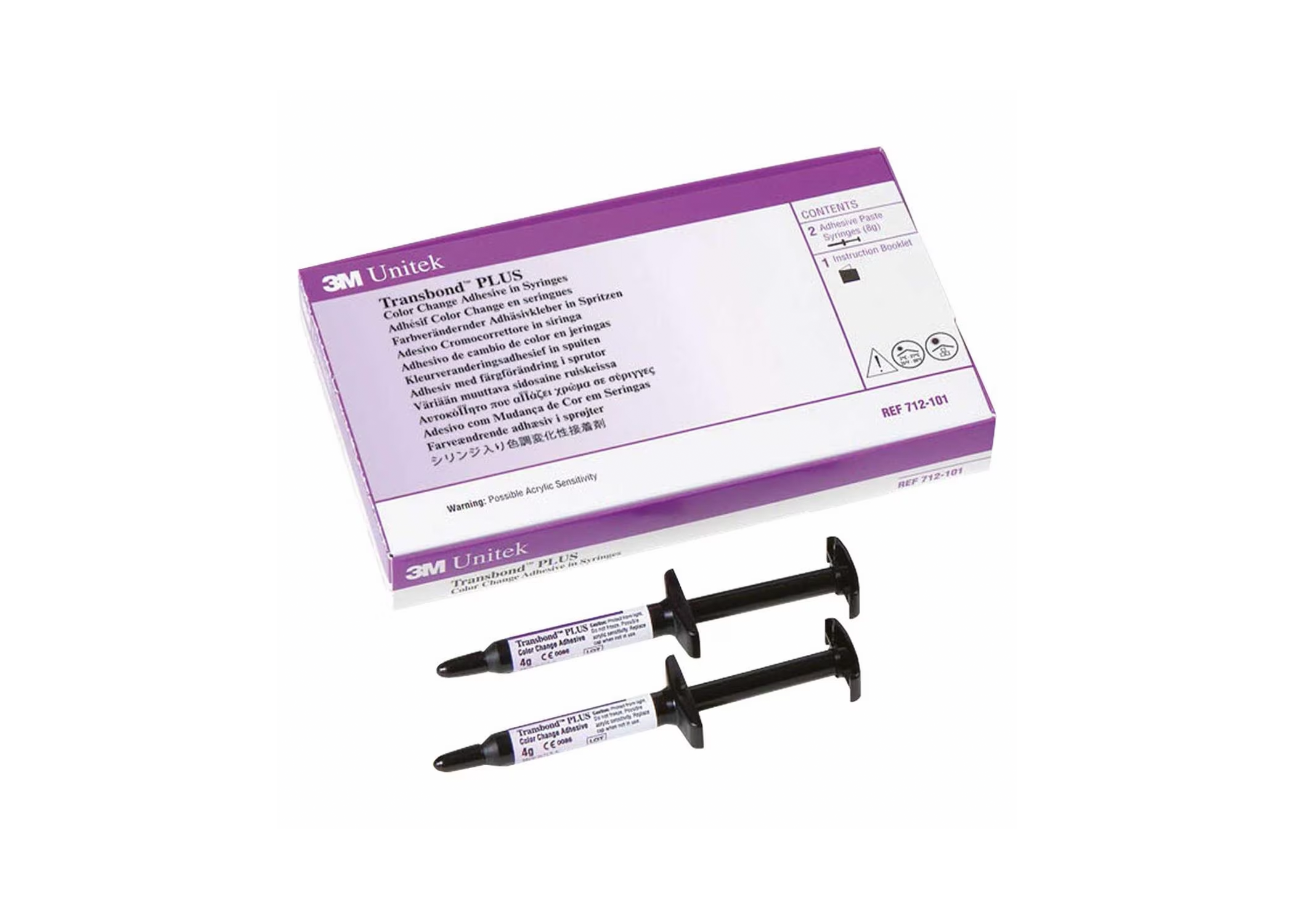 Transbond Plus Color Change Adhesive Syringe 4g - Transbond Plus Color Change Adhesive Syringe 4g - Image 1