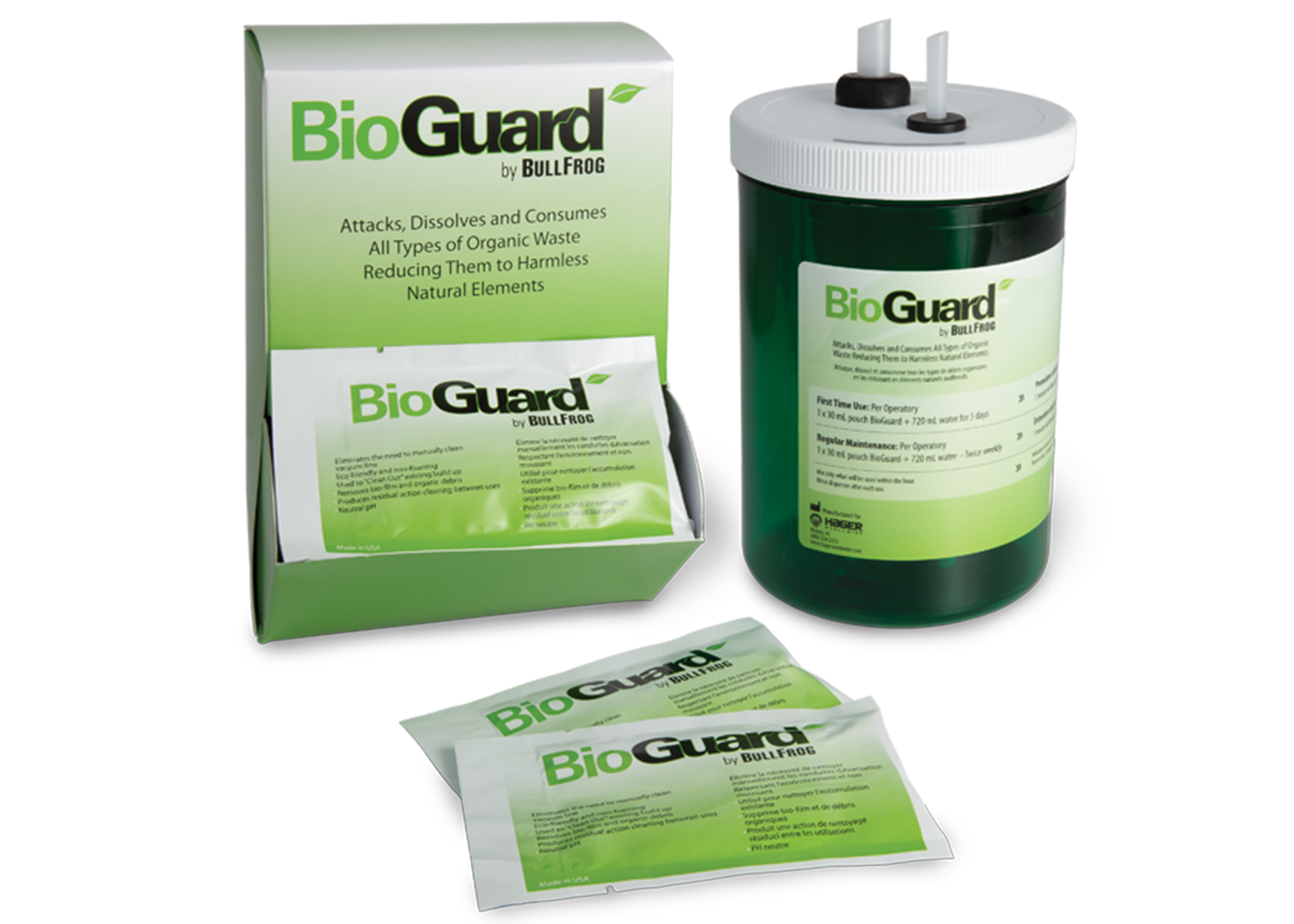 BioGuard Evacuation System Cleaner Powder Refill 32/Pk product image