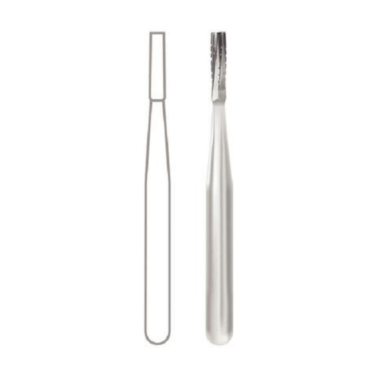 Midwest Carbide Burs 556-L Straight Fissure CC FG 10/Pack 389290 thumbnail 6