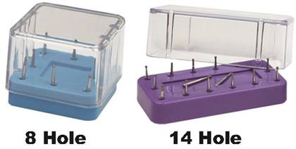 -MAGNETIC BUR BLOCK 8-HOLE LILAC product image