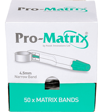 Pro-Matrix Bands, Narrow, 4.5 mm, Green 50/Pk, 19000 thumbnail 13