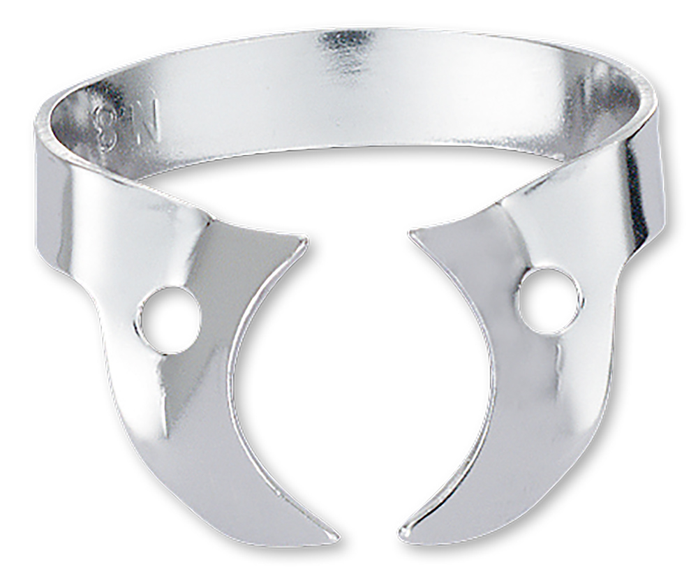 Hygenic Rubber Dam Clamp, Gloss Finish, # W14A, Wingless, 1/Pk, H02764 thumbnail 6