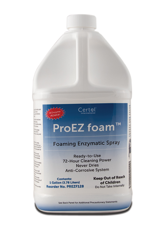 ProEZ foam™ Enzymatic Foaming Spray Gallon Refill Case of 4 thumbnail 2