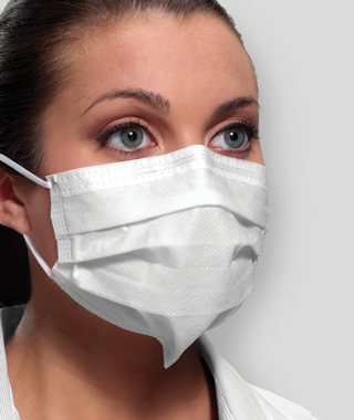 Isofluid Plus Pure Secure Fit Earloop Masks, ASTM Level 1, White, 50/Pk, GPLUSWHSF thumbnail 11