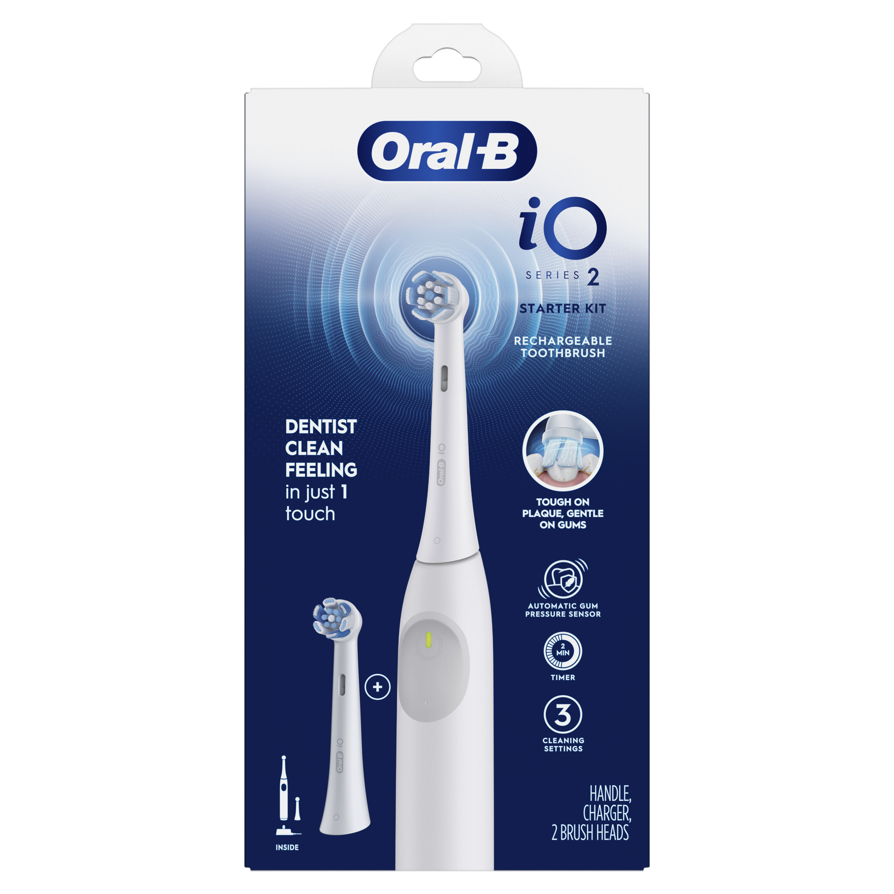 Oral-B iO Rechargeable Electric  Toothbrush Series 2 White 3/Ca thumbnail 5