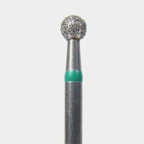 NeoDiamond Operative Diamond Single-Use Bur, FG, Ball, 2.3 mm, Coarse, 25/Pk, 0123C image