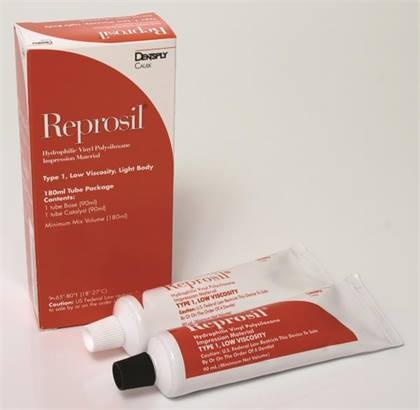 Reprosil Impression Material, Tube Standard Pack, Light Body, Orange, 1/Pk, 626170 thumbnail 2
