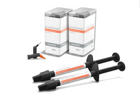 SimpliShade Universal Bulk Fill Flow Composite Syringe 2x2gm thumbnail 8