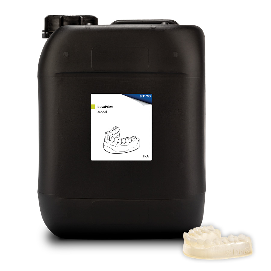 LuxaPrint Model 3D Printer Resin transparent, 5kg bottle thumbnail 4