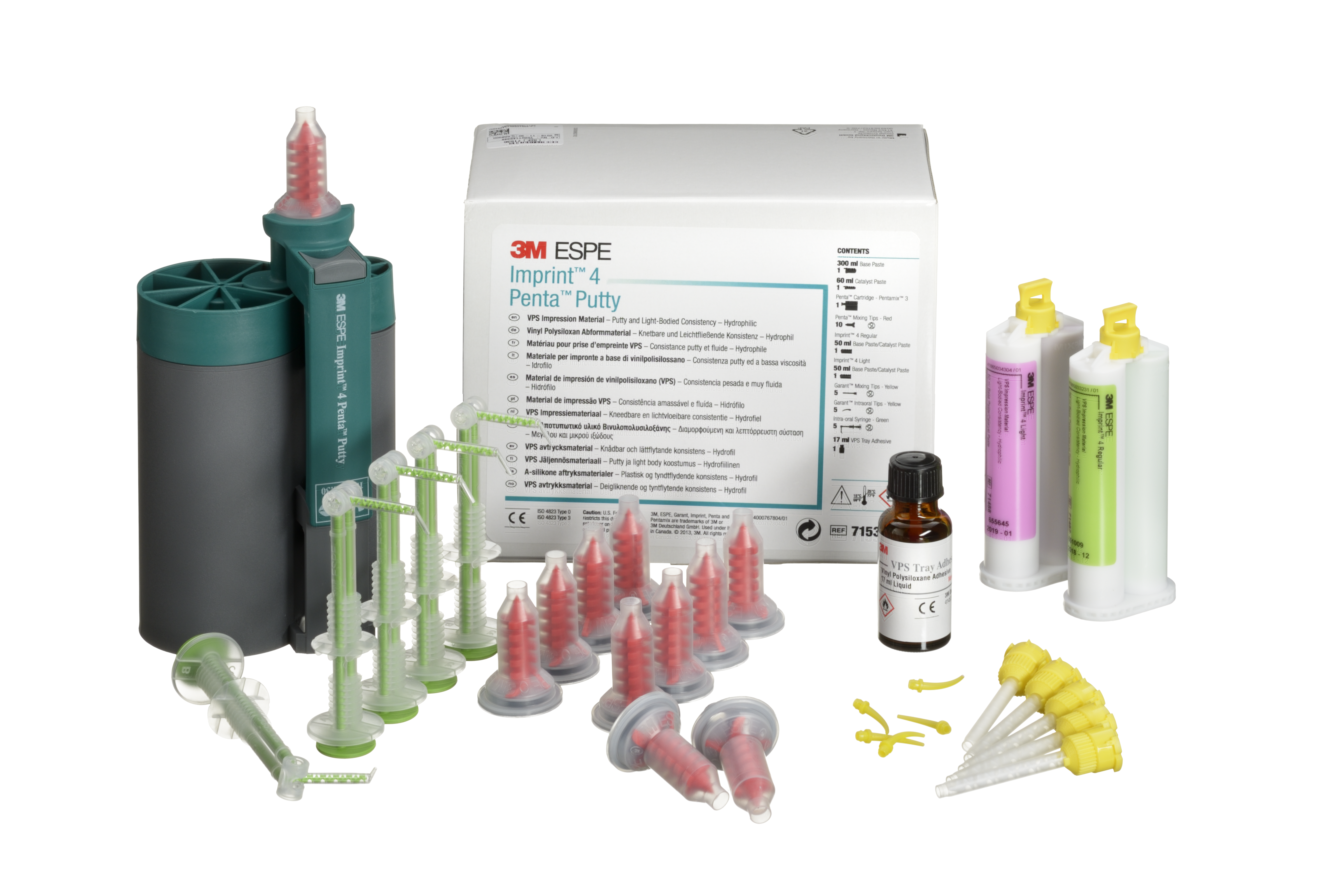 3M™ Imprint™ 4 Penta™ Impression Material Reg St 460 mL Putty Mint Intro Kit Ea thumbnail 9