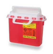5.4qt Locking Sharps Container thumbnail 2