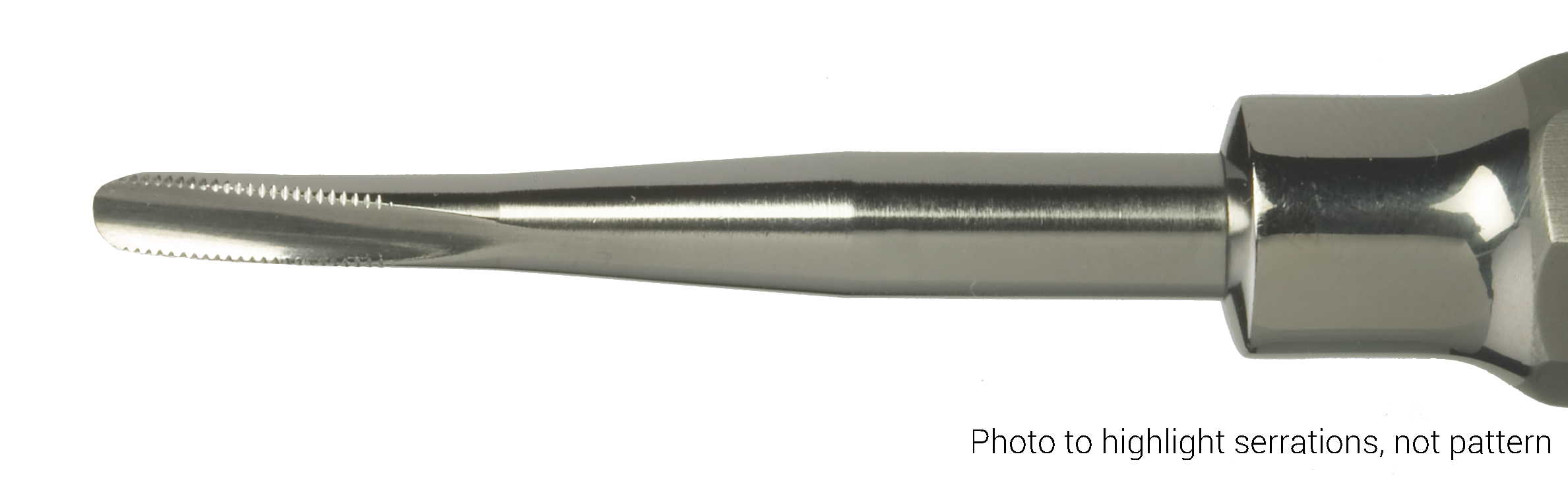 Surgical Elevator Size 46R Large Angled Serrated Single End Ea thumbnail 3