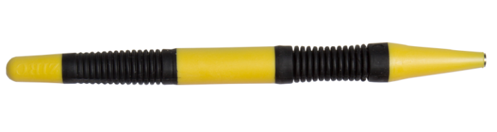 Soft Grip Crystal HD Mirror Handle Cone Socket Single End Neon Yellow Ea thumbnail 4