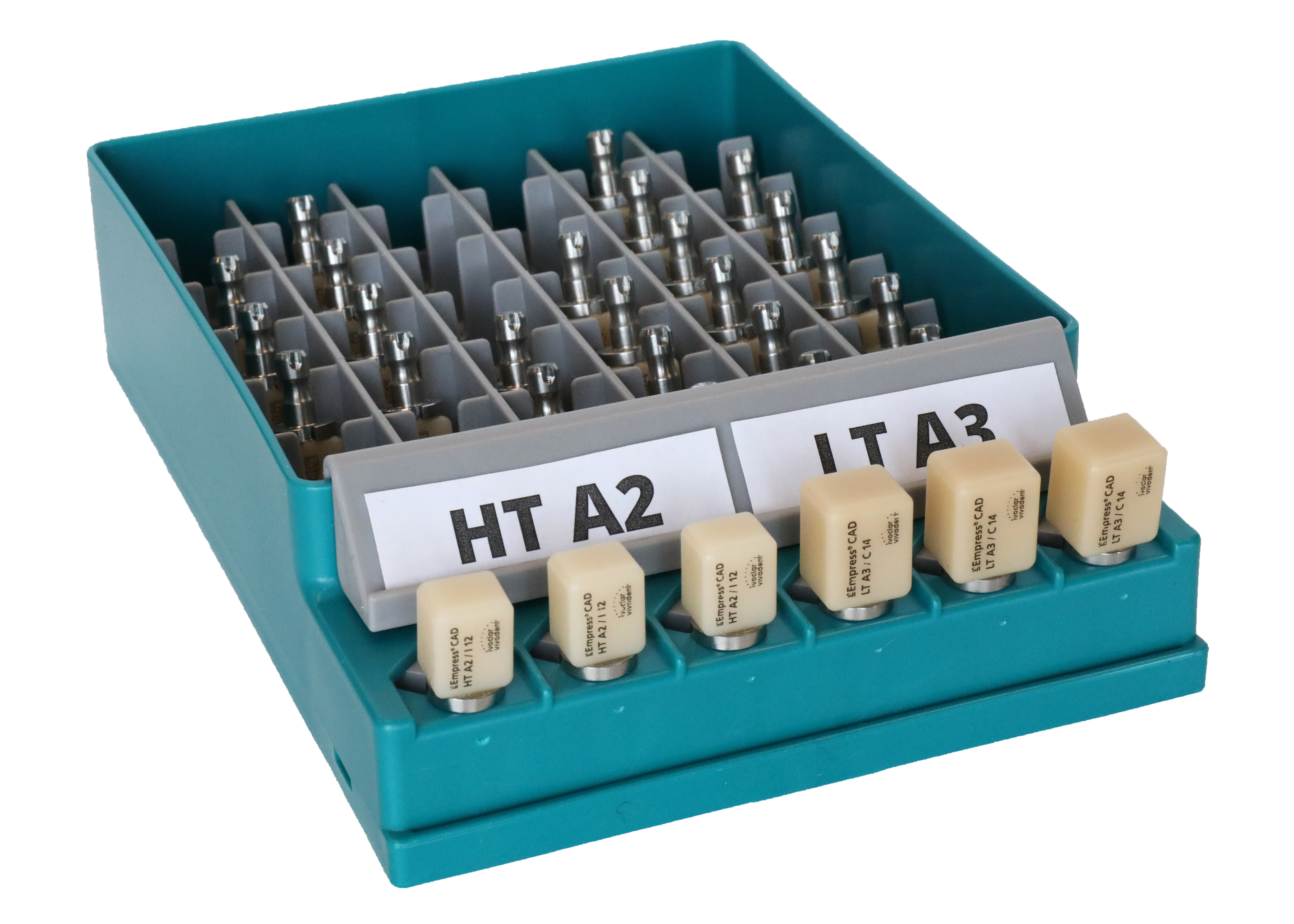 CAD/CAM Block Organizer Storage & Organizer Teal thumbnail 6