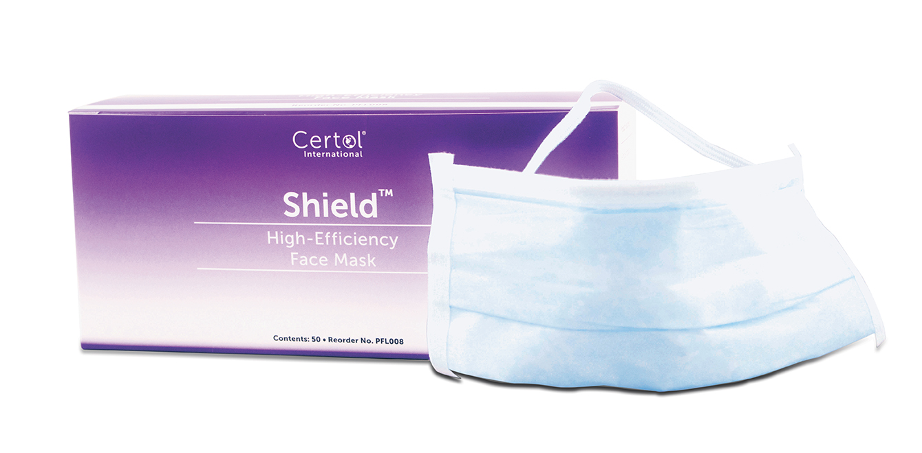 Standard P.F.L. Lev 1 Earloop Face Mask, Blue (50) - Standard P.F.L. Lev 1 Earloop Face Mask, Blue (50) - Image 1