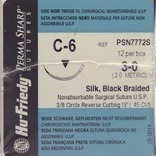 Suture Silk C-6 Needle 3-0 Box of 12 thumbnail 13