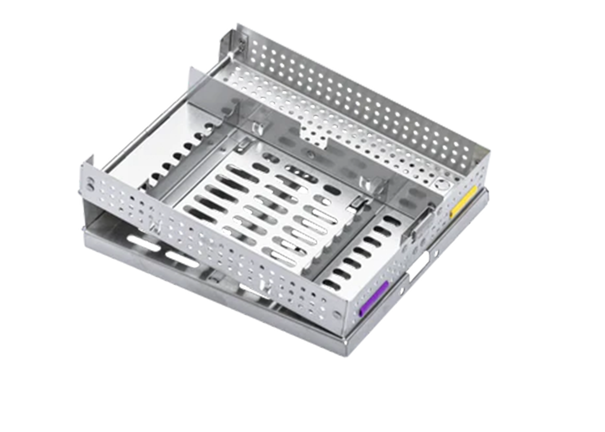 Flip-Top Instrument Cassette Stainless Steel Silver 9 Instruments Ea thumbnail 7