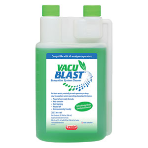 Vacu Blast Evacuation System Cleaner, Liquid, 32 oz, 1/Pk, 9011107 product image