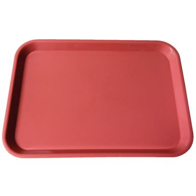 Plastic Set-Up Trays, Ritter, Flat, # B, 13 3/8" x 9 5/8" x 7/8", Coral, 1/Pk, 300BF-6 thumbnail 8