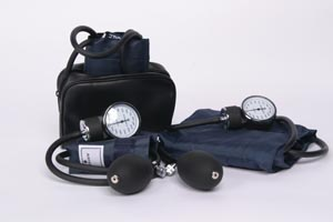 ADC Generic Sphygmomanometer Adult LF w/cuff Navy product image