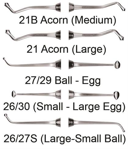 Burnisher DE Acorn 21B Medium - Burnisher DE Acorn 21B Medium - Image 1