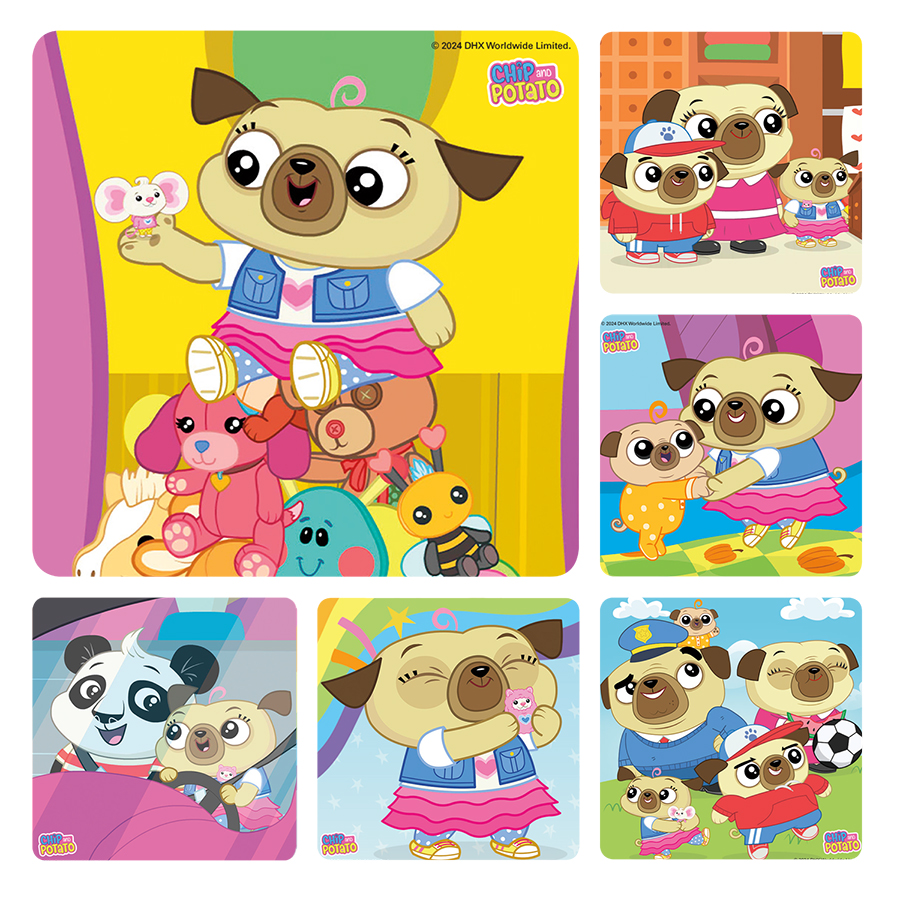 Stickers Kids Chip and Potato 100/Rl thumbnail 2