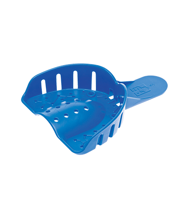 Tray-Aways Disposable Double Arch Impression Tray Perforated 2 Large Lower 12/Bg thumbnail 11