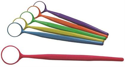 Crystal HD Mirror Size 4 Thin Grip Cone Socket Assorted Neon 12/Pk thumbnail 7