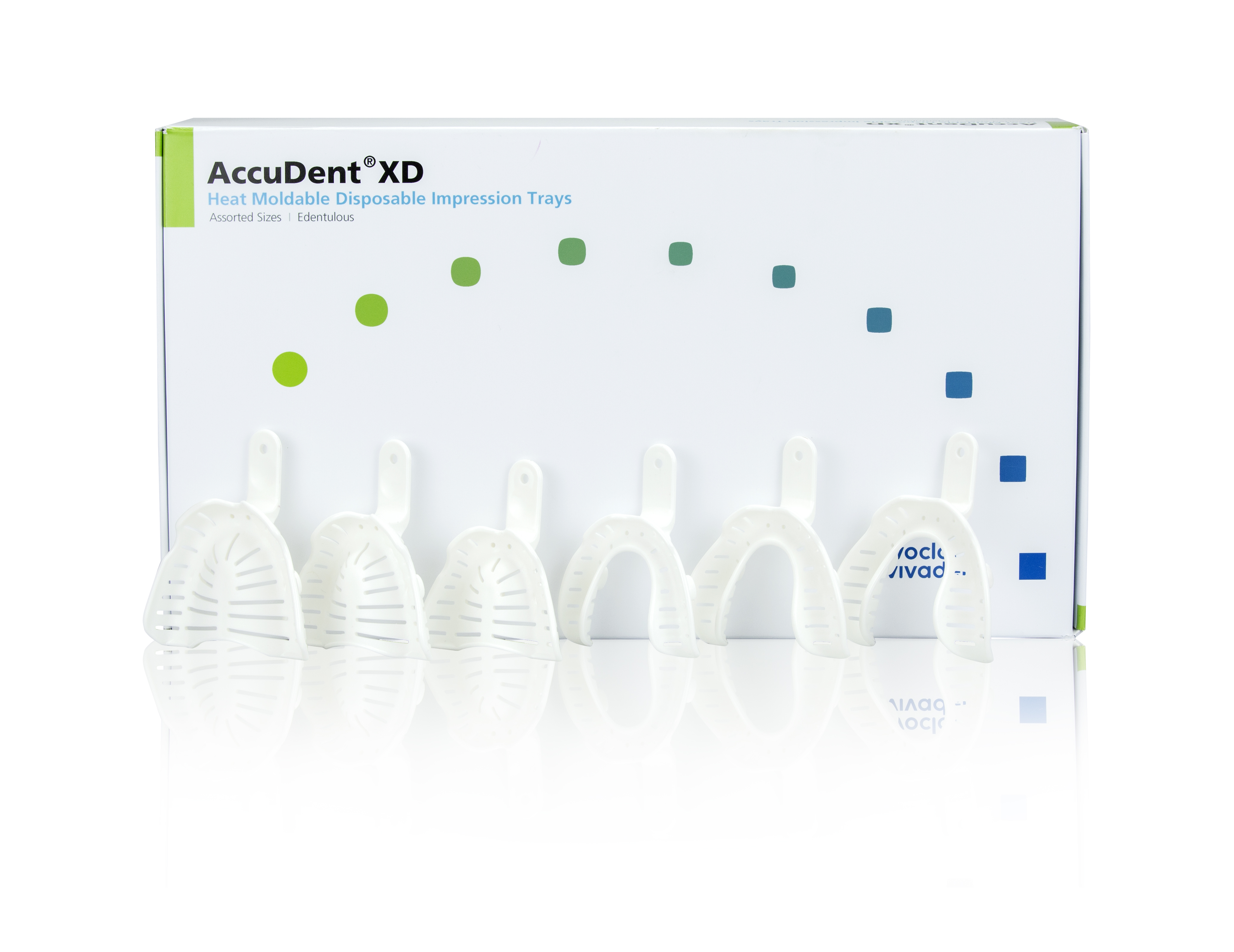 AccuDent XD Edentulous Trays #12 12/Pk, 673715 thumbnail 9
