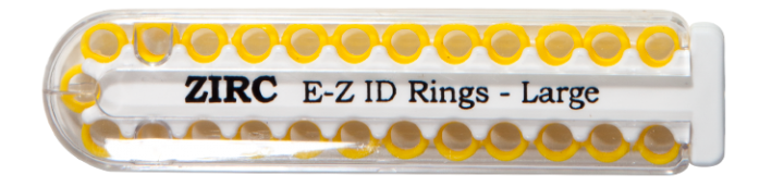 E-Z ID Instrument Rings, Large, Neon Yellow, 25/Pk, 70Z200O thumbnail 10