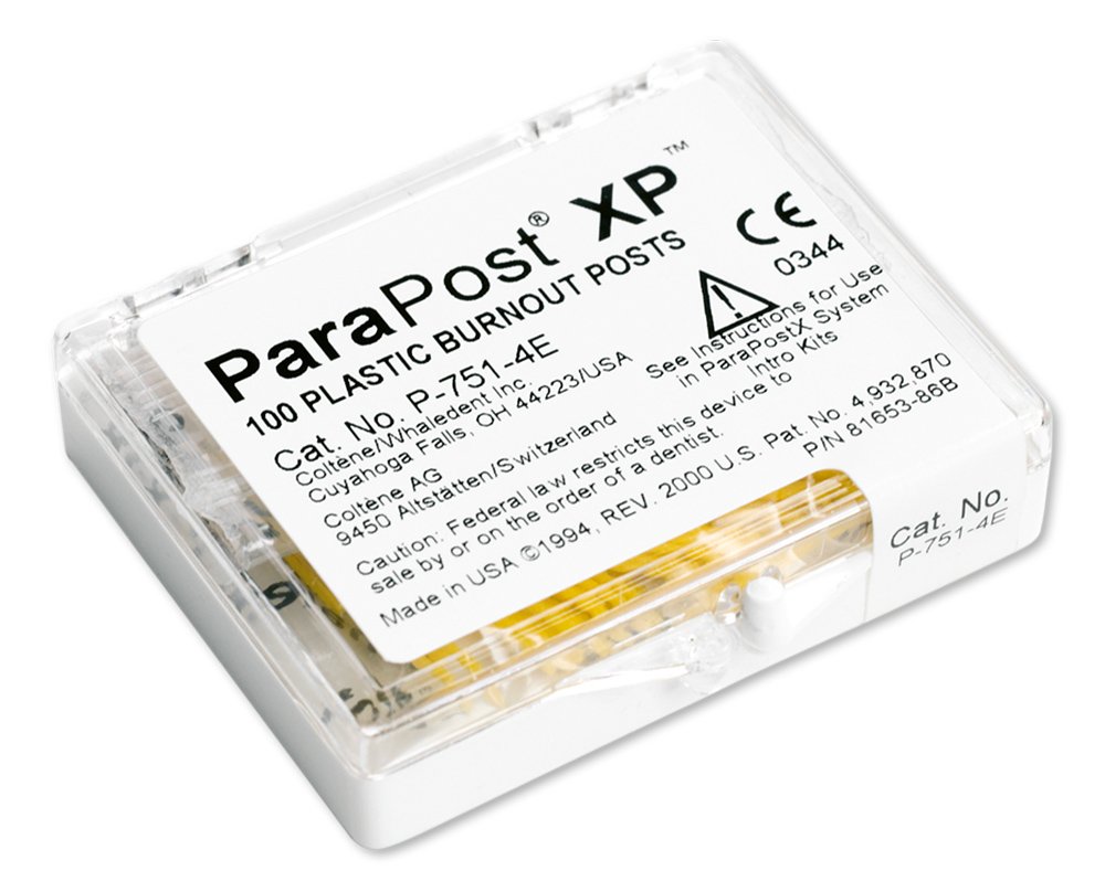 #6 Black ParaPost® XP Plastic Lab Burnout Posts Refill Pack of 25 image