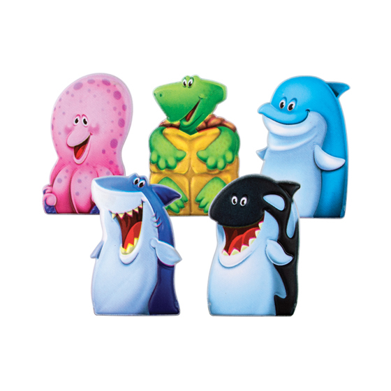 Toys Finger Puppet Sea Animals Assorted 36/Pk product image