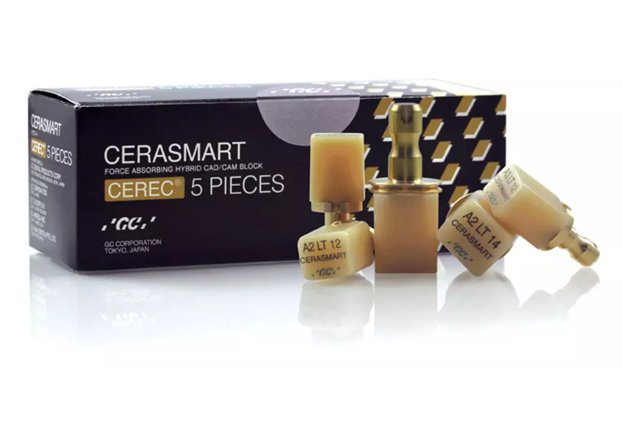 CERASMART LT Milling Blocks Low Translucency 14L A3 For PlanMill 5/Pk thumbnail 4